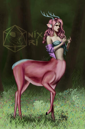 Deer centaur